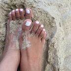Brunette feet