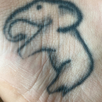 Elephoot Tattoo