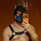 Pup scoffs