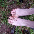 muddy long toes